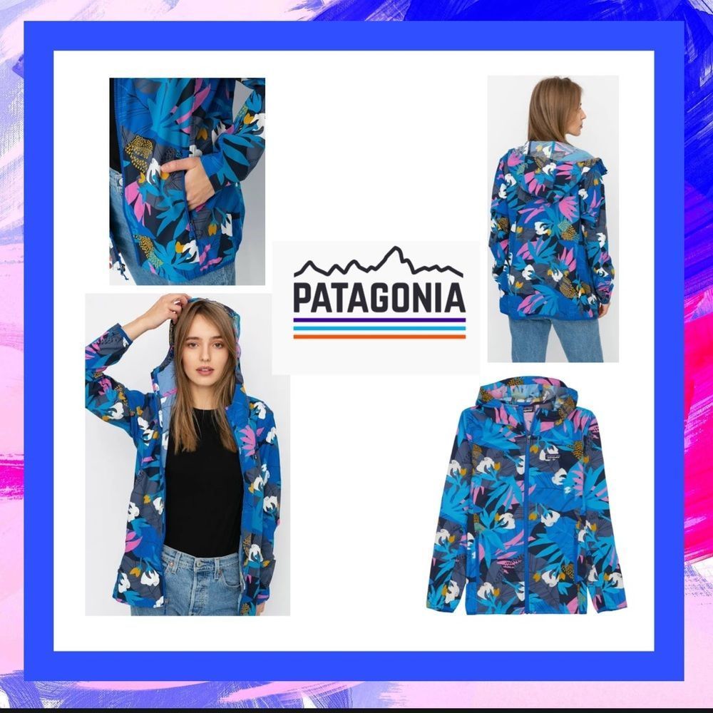 NWOT Patagonia Bajadas Lightweight jacket w/ Hood in